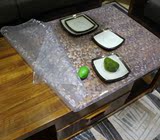 定做桌布防水免洗透明pvc 软质玻璃 餐桌垫磨砂 茶几桌布 耐高温