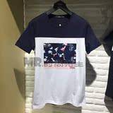 gxg.jeans男装2016夏装新品 时尚百搭款休闲短袖圆领T恤 62644063
