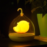 鸟笼灯节能创意可充电LED小夜光卧室触摸床头氛围台灯生日礼物送