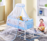 新生婴儿床电动摇篮1米床智能安抚自动摇篮宝宝床摇摇床小孩睡床