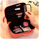 韩国便携大容量手提化妆品收纳包 手包式随身化妆箱小方包 化妆包