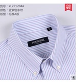 正品   YLZP12044MKA  雅戈尔新款纯棉免熨商务男装条纹衬衫