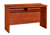 培训桌1.2米条形桌椅组合1.8米实木会议室长条桌带话筒孔可定做