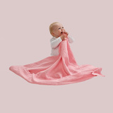 babydan春季婴儿毛毯宝宝盖毯新生儿纯棉针织抱被大号睡毯空调毯