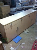 广州矮柜木质板式文件柜矮柜落地低柜子家用书柜茶水柜办公资料柜