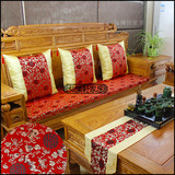 仿古典实木红木沙发坐垫卡口中式家具官帽皇宫圈椅垫加厚海绵定做