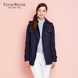 预售TeenieWeenie小熊女16春夏专柜新品中长款风衣外套TTJT62301E