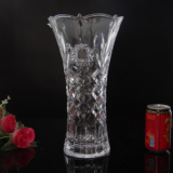 特大号35cm透明玻璃花瓶现代客厅落地花瓶插富贵竹花瓶水晶大花瓶