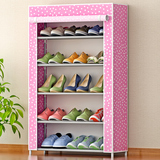 索尔诺淋膜防尘5层鞋柜 加固简易鞋柜 居家方便实用包邮