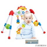婴幼儿健身架音乐架宝宝儿童0-6-7-8-12个月-1岁早教音乐摇铃玩具
