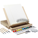 装 丙烯手绘颜料美术用品绘画工具箱 画画礼盒六一礼物儿童画笔套