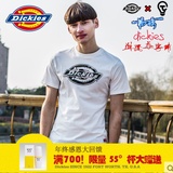 Dickies2016春夏新款男经典logo印花纯棉圆领短袖T恤161M30EC17