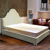 优梵艺术Sten高档美式简约布艺床软靠双人大床1.5米1.8婚床小户型