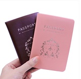 1个包邮 韩国可爱短款机票护照夹护照保护套旅行卡包证件包护照包