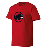 现货15款Mammut Logo Shirt猛犸象经典LOGO透气纯棉T恤