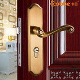 卡贝全铜门锁室内卧室中式门锁仿古纯铜锁室内门实木美式房铜门锁