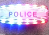 充电式红蓝肩灯 LED爆闪肩灯 肩夹式闪光器安全警示肩灯安全灯