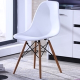 特价实木扶手餐厅塑料椅欧式简约咖啡创意电脑办公书桌椅子