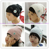 AppleCat韩国正品童装代购2016儿童宝宝帽子小熊卡通套头帽包头帽