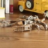 全金属组装机甲 迷你小钢炮 机械党模型玩具送男友拼装创意机器人