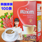 韩国进口 maxim麦馨鑫 三合一原味速溶咖啡条装 100条