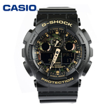 正品卡西欧g-shock手表casio运动防水防震防磁男表GA-100CF-1A9