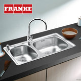 FRANKE弗兰卡水槽 洛桑LNX620D+CT900C+CS305S水槽套餐(含皂液器)