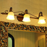 欧柏图 欧式LED镜前灯卫生间 美式镜前灯浴室梳妆台灯饰具包邮J83