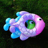 INTEX儿童游泳圈3-6岁加厚救生圈可爱鱼浮圈水上充气玩具动物泳圈