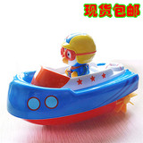 韩国进口pororo小企鹅 戏水玩具 婴儿宝宝洗澡发条玩具水陆两用船