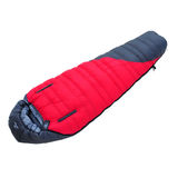 户外秋冬登山旅行羽绒睡袋野营露营成人睡袋新款 红色