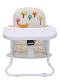 出口日本矮款多功能儿童餐椅可折叠餐椅便携式婴儿餐椅宝宝吃饭桌