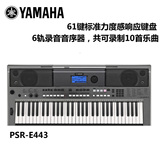 Yamaha/雅马哈 PSR-E443 多功能专业演奏电子琴系列61力度键带票