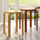欧意朗凳子实木凳圆凳时尚板凳餐桌凳创意木头椅子特价家用矮凳