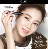 韩国正品 Clio柯莱欧双头染眉眉笔+染眉膏+唇彩套组自然纹眉效果