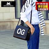 猫猫包袋2016秋季新款时尚字母女包韩版单肩斜挎手提包GC5002曌