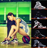 库里乔丹7代篮球鞋男女鞋aj7高帮运动鞋熔岩战靴跑步鞋学生休闲鞋