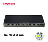 锐捷RG-NBS5552XG 48口千兆+4个万兆SFP口网吧智能安全万兆交换机