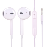 苹果5s手机线控耳机iPhone6s/4s亮东方 m6入耳式通用耳塞原装正品