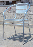 户外铝椅花园桌椅户外椅铝合金椅室外咖啡厅椅靠背休闲餐椅子热销