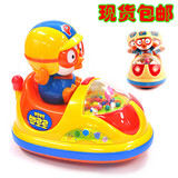 韩国进口玩具车 pororo玩具 宝宝卡通仿真模型益智声光音乐碰碰车