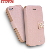 RNX iphone4S手机壳 苹果4s翻盖皮套 iphone4新款保护套超薄外壳