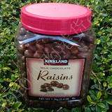 香港代购 美国Kirkland柯克兰葡萄干夹心巧克力1.50kg