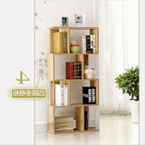 架收纳储物小柜子特价简易书柜书架自由组合实木创意客厅隔断置物
