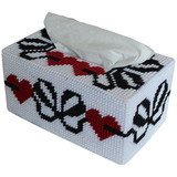 创意个性纸巾盒家居卧室摆件立体绣十字绣餐巾抽纸盒车用适用礼物