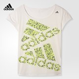 adidas 阿迪达斯 训练 女子 短袖T恤 AB0100