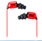 ISK sem6入耳式监听耳塞耳机yy唱歌喊麦录音主播舒适型3米线红色