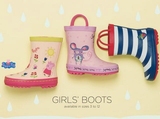 代购！英国Next正品 女童PeppaPig粉色老鼠蓝色草莓雨鞋雨靴