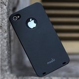 iphone4s手机壳苹果5s外壳超薄塑料磨砂保护硬壳黑白红潮男女简约