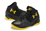 正品CURRY安德玛库里2代篮球鞋 UA签名款高帮男鞋防滑跑鞋蝙蝠侠